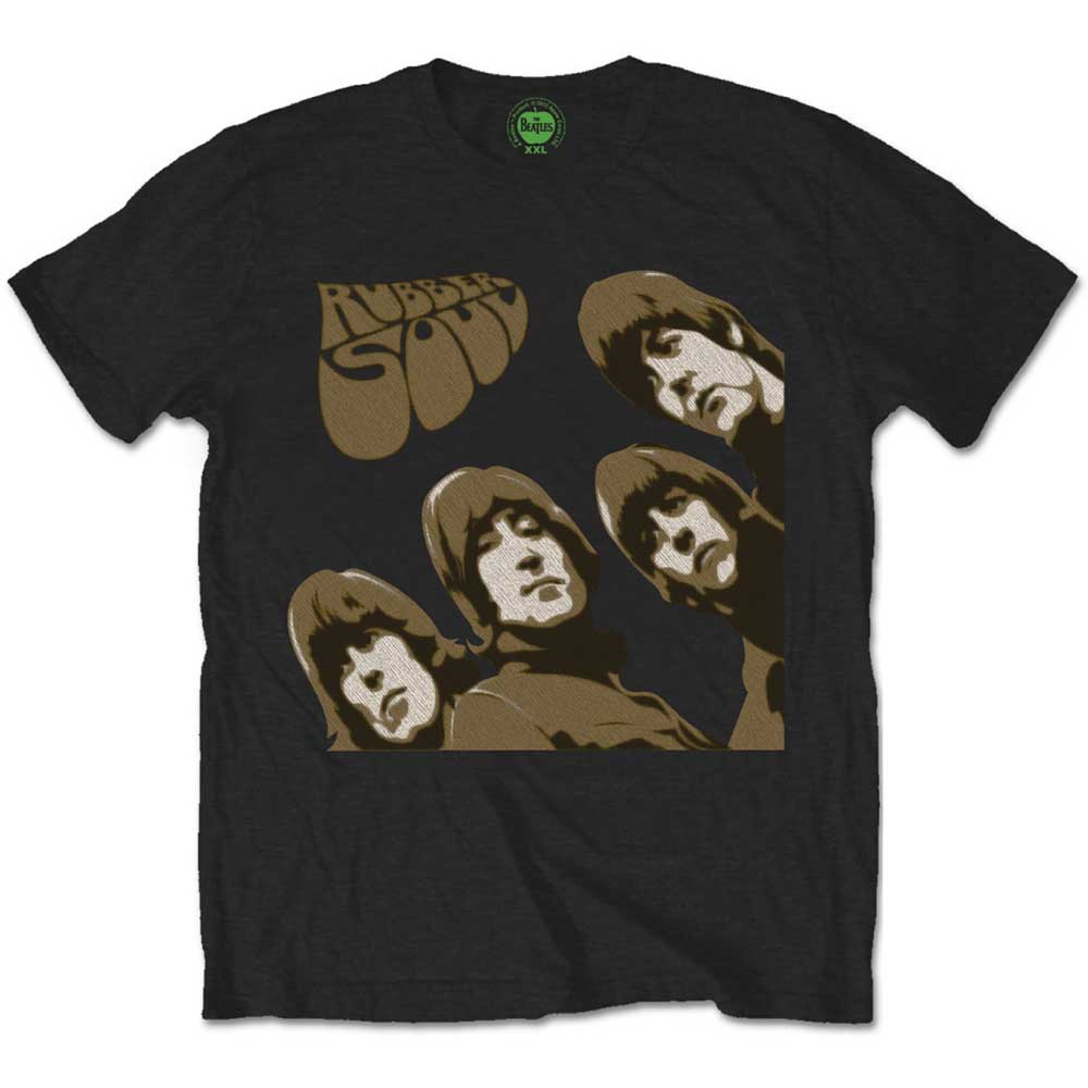 The Beatles - Rubber Soul Sketch | T-Shirt Black