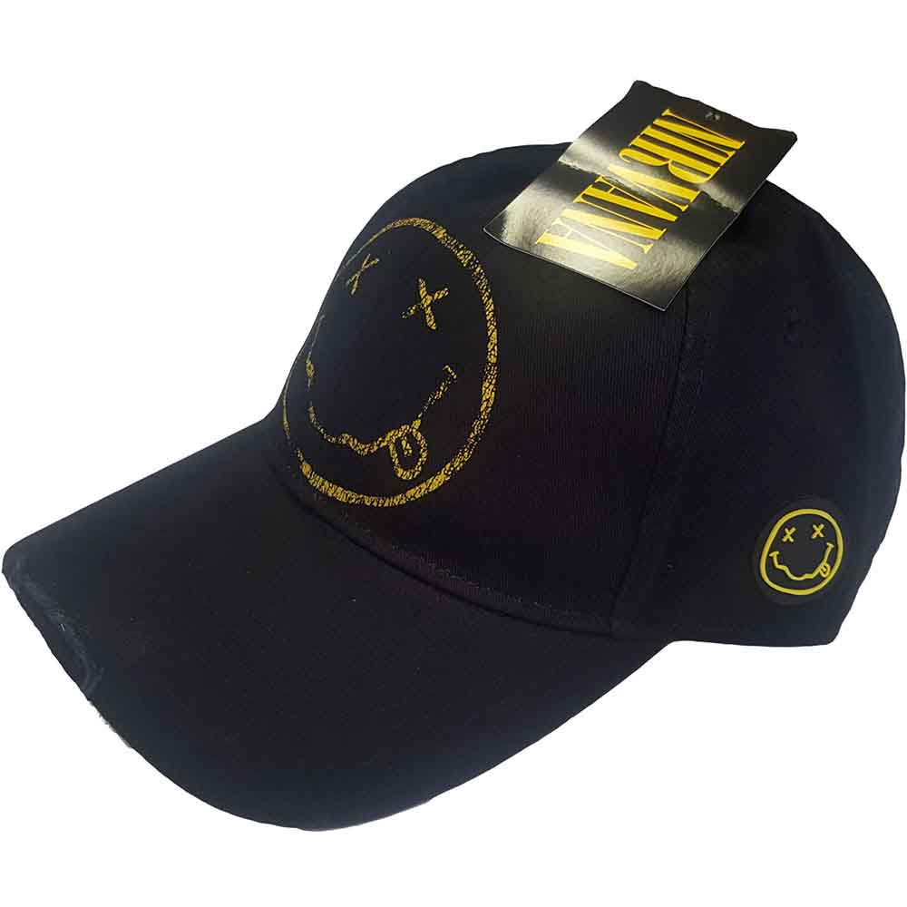 Nirvana - Happy Face | Hat Black