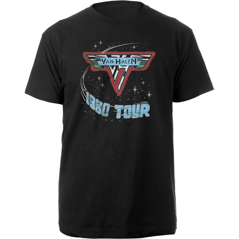Van Halen - 1980 Tour | T-Shirt Black