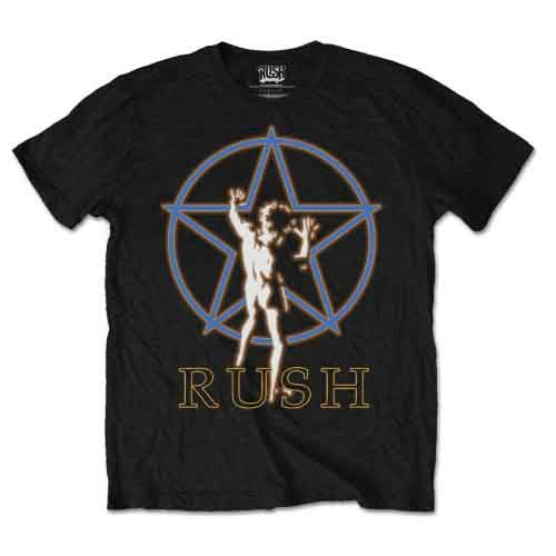 Rush - Starman Glow | T-Shirt Black