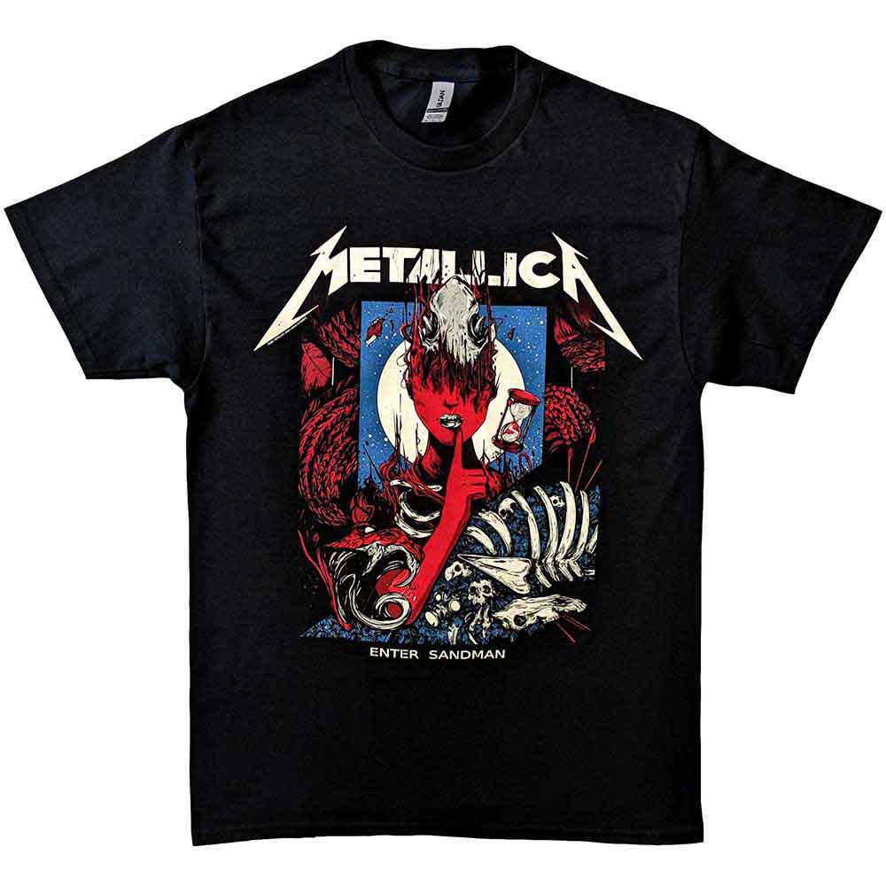 Metallica - Enter Sandman Poster | T-Shirt Black