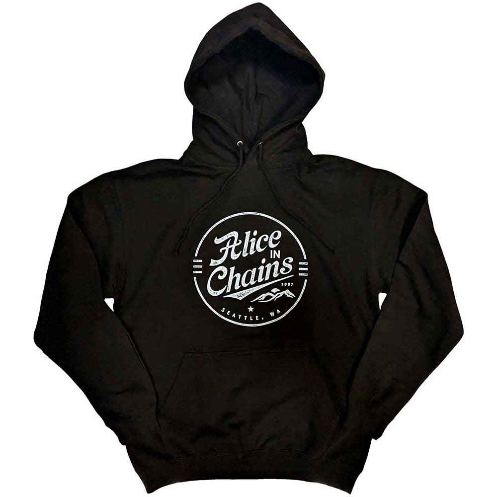 Alice In Chains - Circle Emblem | Sweatshirt Black