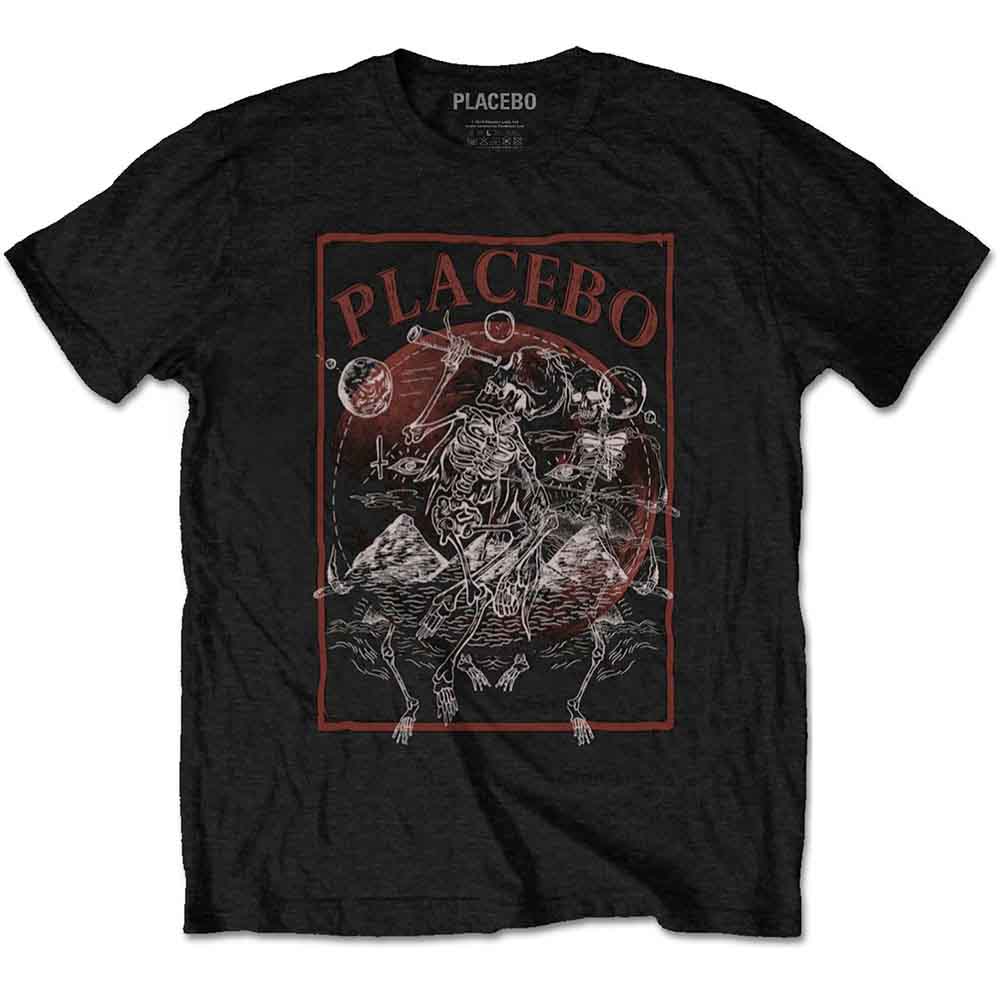 Placebo - Astro Skeletons | T-Shirt Black