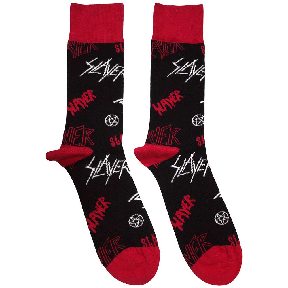 Slayer - Logos Pattern | Black