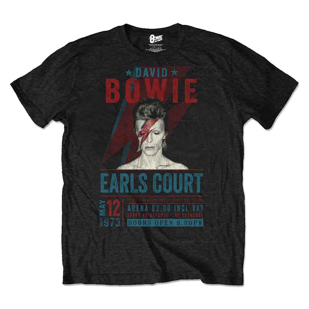 David Bowie - Earls Court '73 | T-Shirt Black
