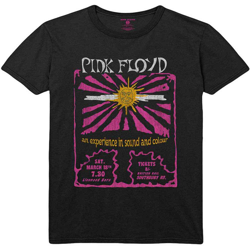 Pink Floyd - Sound & Colour | T-Shirt Black
