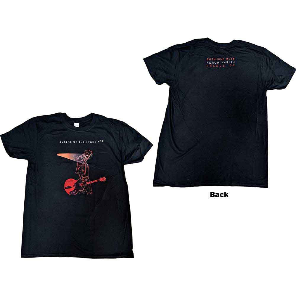 Queens Of The Stone Age - Prague 2018 | T-Shirt Black