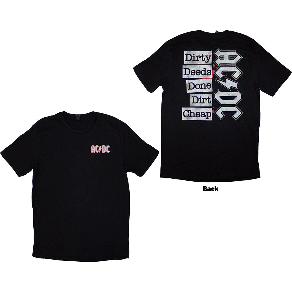 AC/DC - Mini Logo / Dirty Deeds | Black