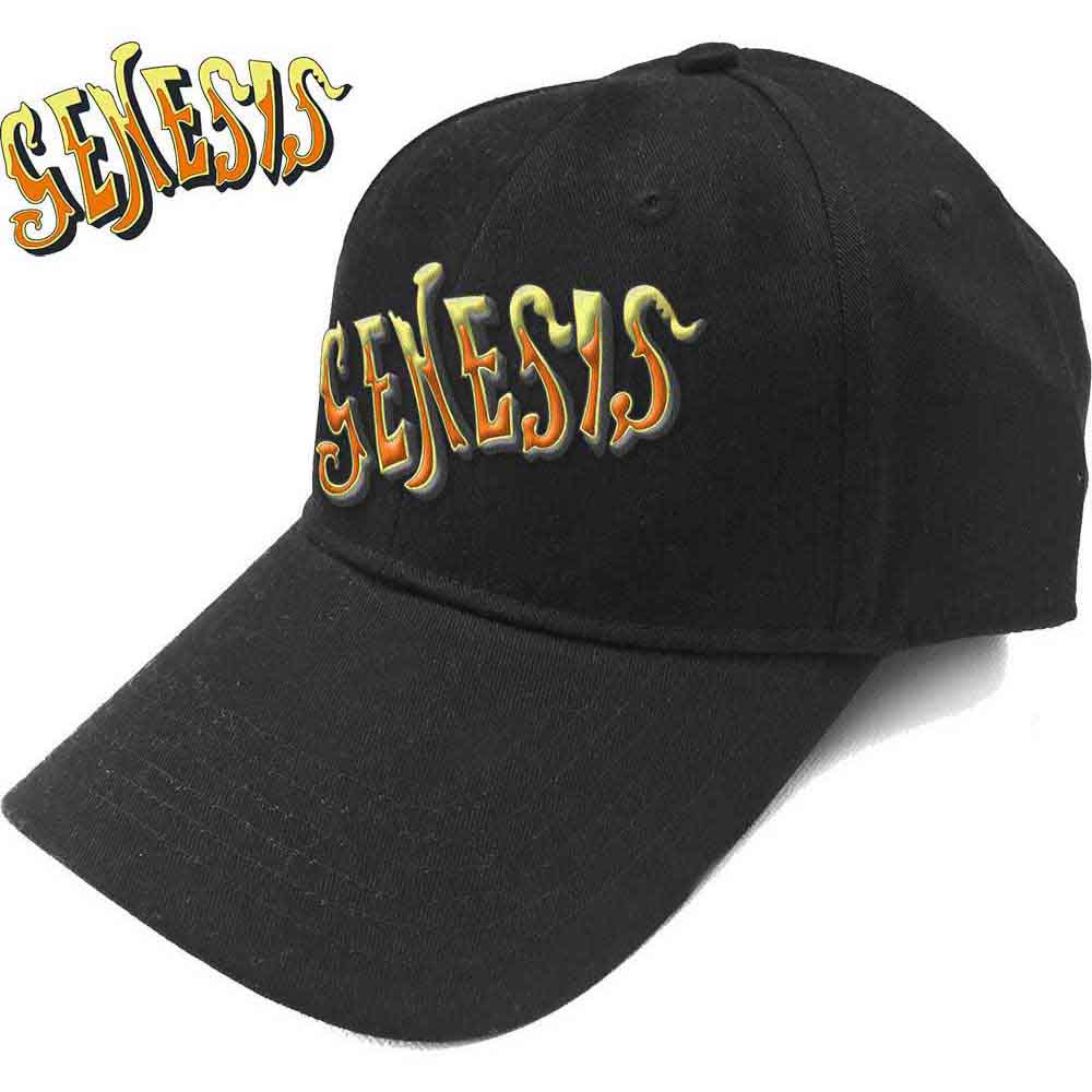 Genesis - Orange Classic Logo | Hat Black