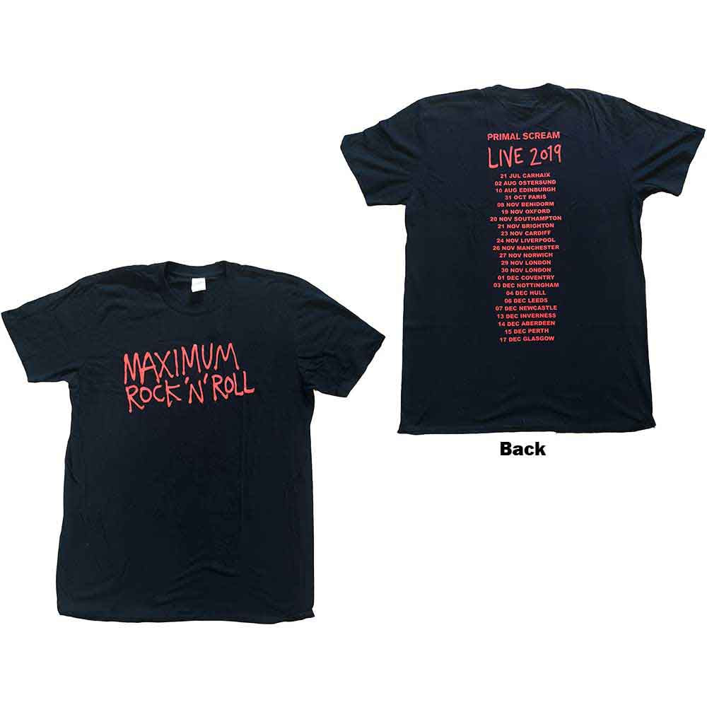 Primal Scream - Maximum RnR | T-Shirt Black