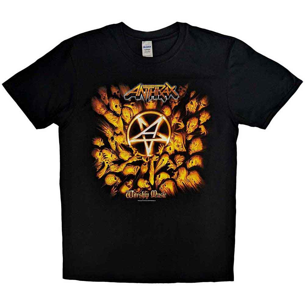 Anthrax - Worship Music | T-Shirt Black