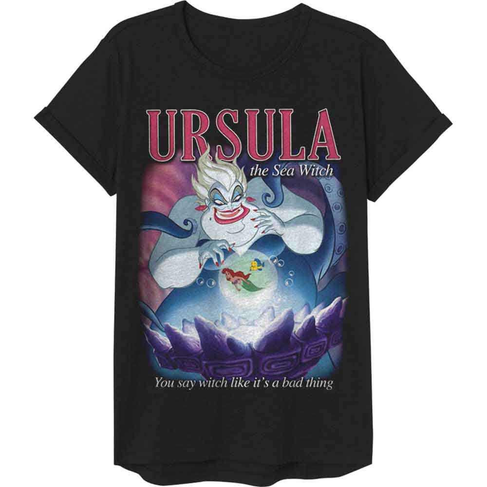 Disney - Little Mermaid Ursula Homage | T-Shirt Black