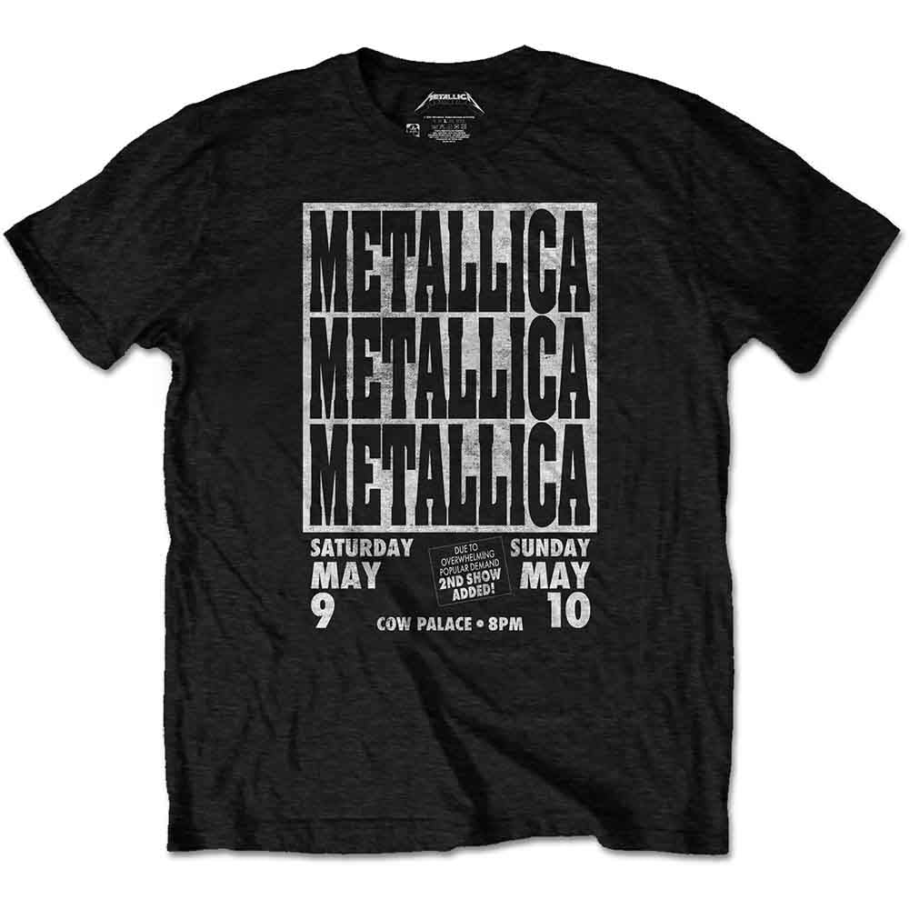 Metallica - Cow Palace | T-Shirt Black
