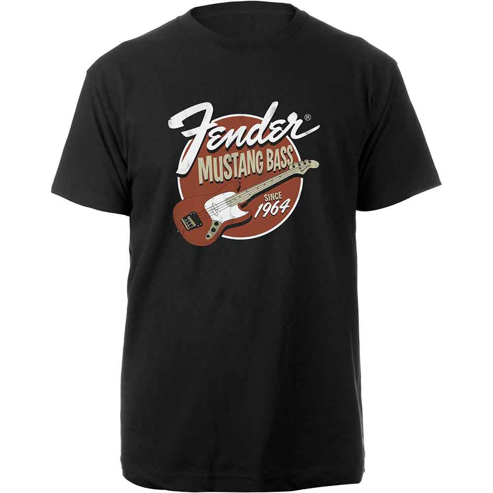 Fender - Mustang Bass | T-Shirt Black