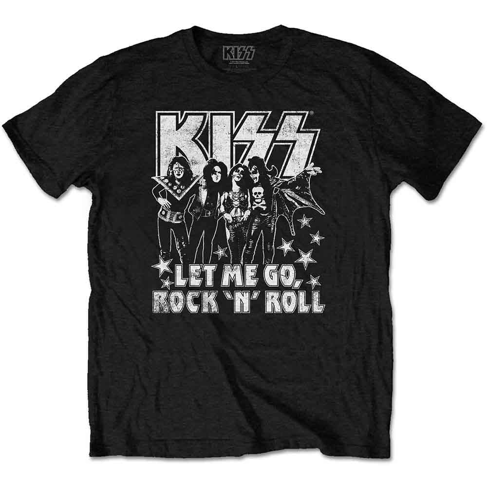 KISS - Let Me Go | T-Shirt Black