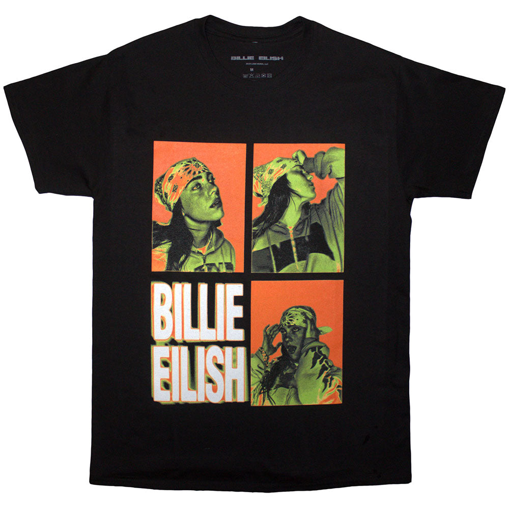 Billie Eilish | 3 Photo Logo | Black