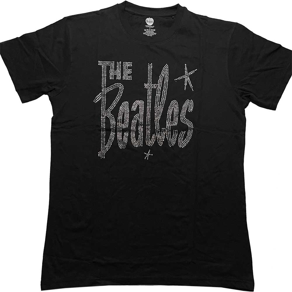 The Beatles - Retro Logo | T-Shirt Black