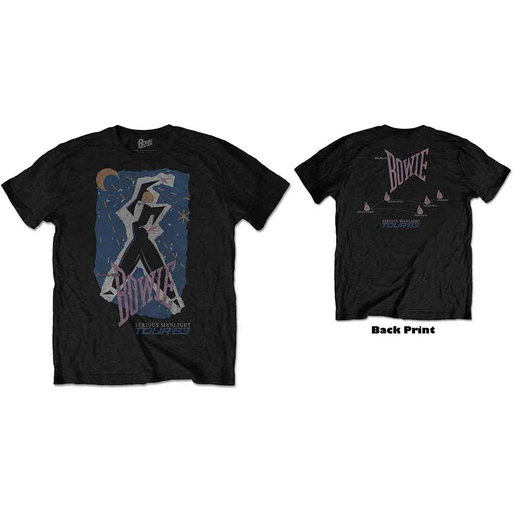 David Bowie - 83' Tour | T-Shirt Black