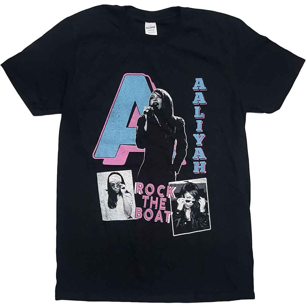 Aaliyah - Rock The Boat | T-Shirt Black