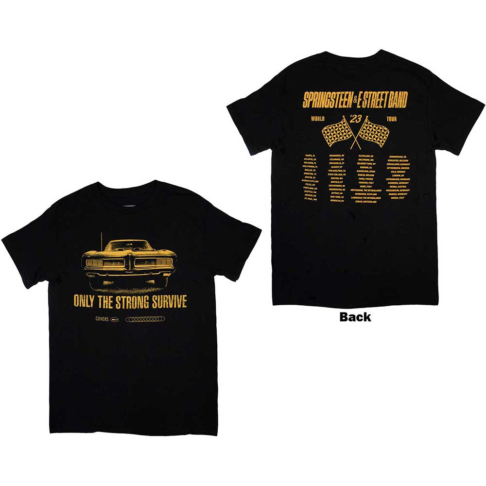 Bruce Springsteen - Tour '23 Only The Strong | T-Shirt Black