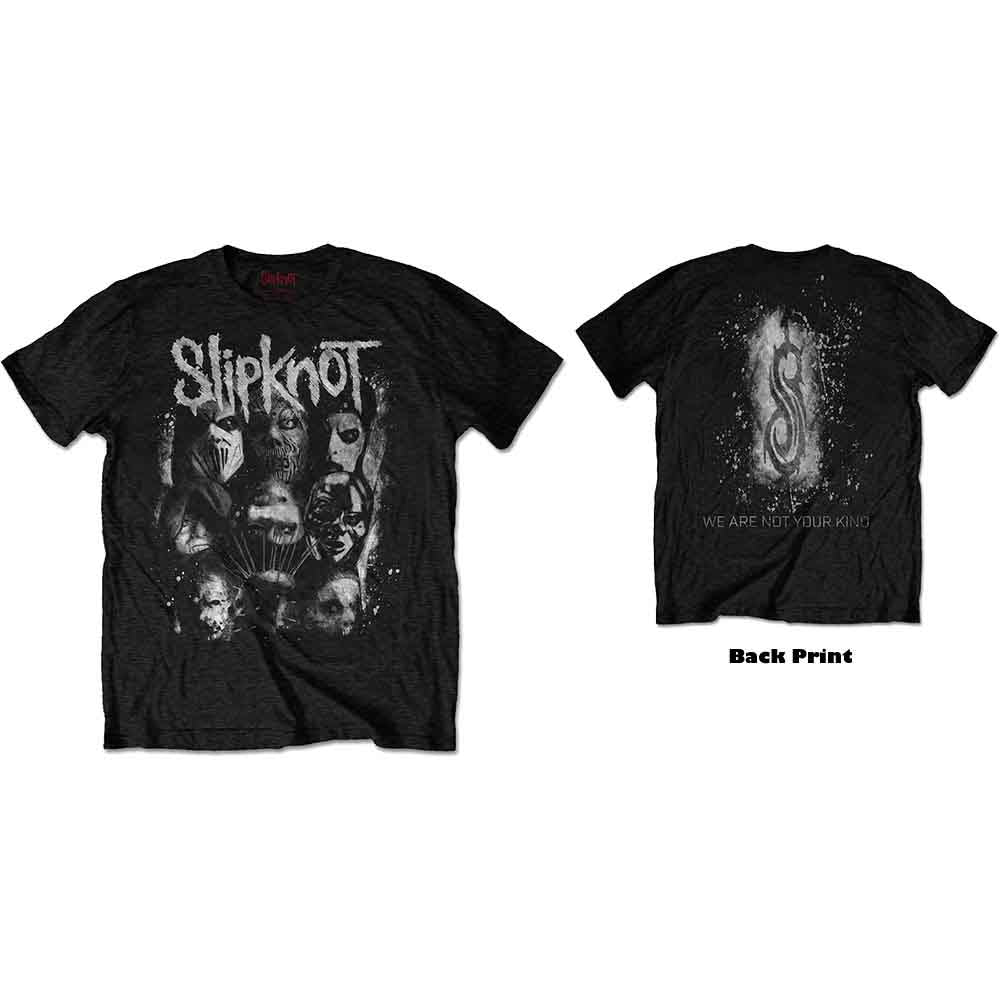 Slipknot - WANYK White Splatter | T-Shirt Black