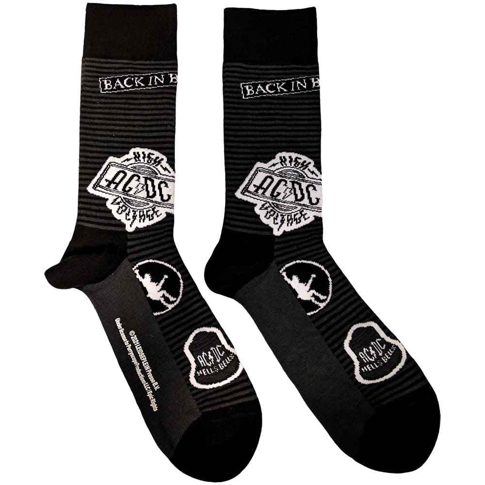 AC/DC - Icons | Socks Black