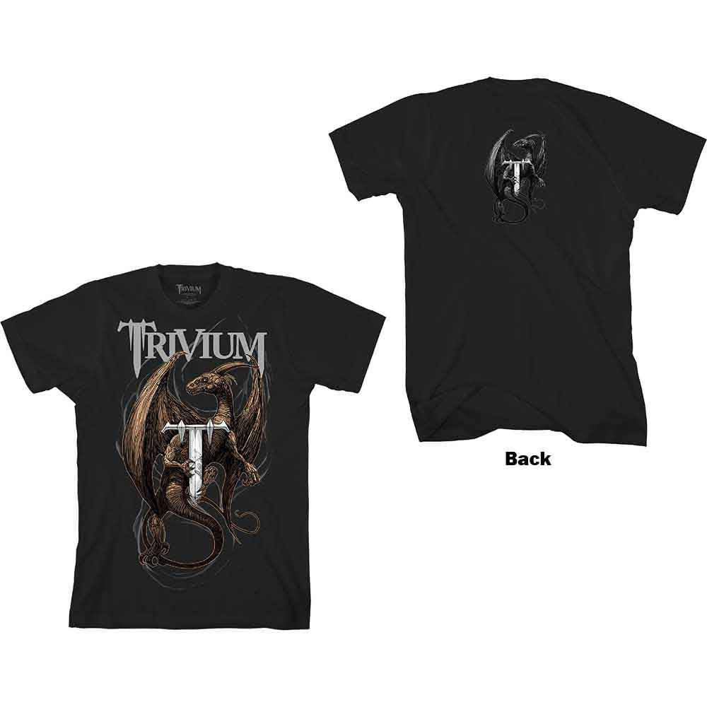 Trivium - Perched Dragon | T-Shirt Black