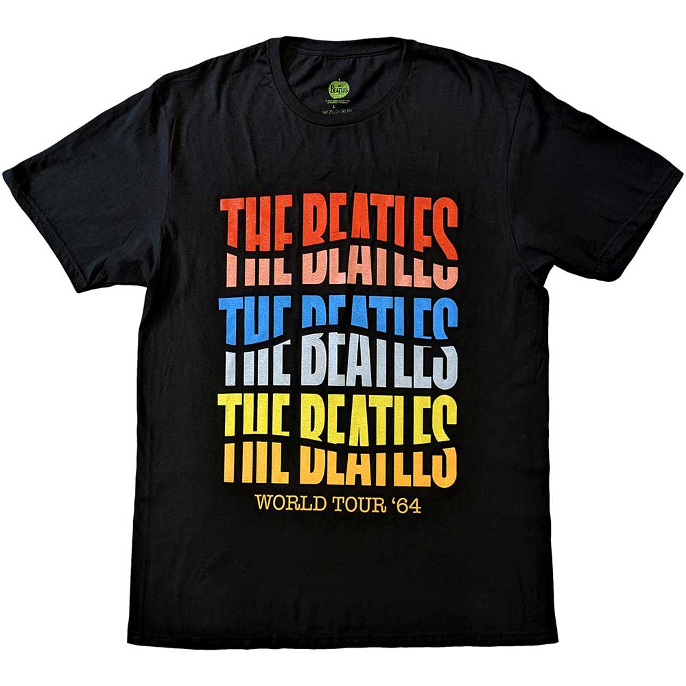 The Beatles - Colour Wave | T-Shirt Black