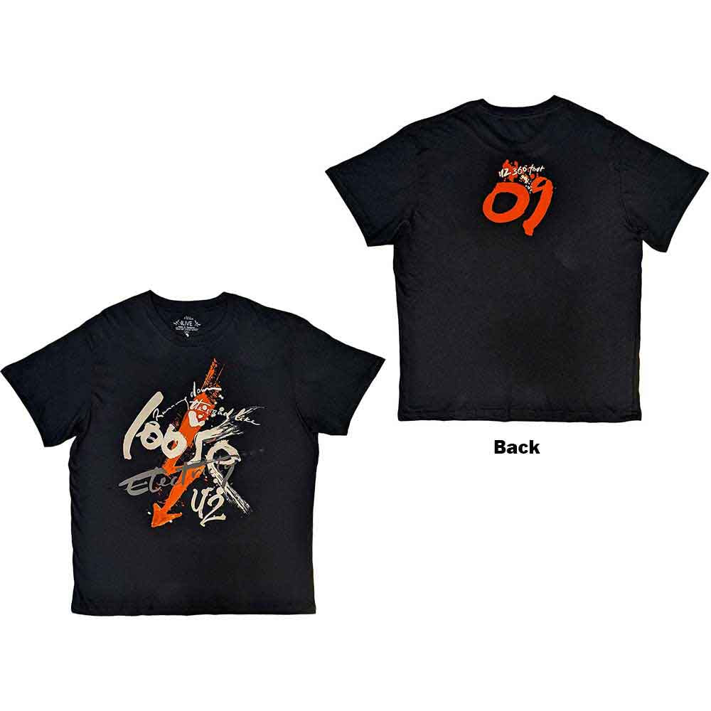 U2 - 360 Degree Tour 2009 Loose Electricity | T-Shirt Black
