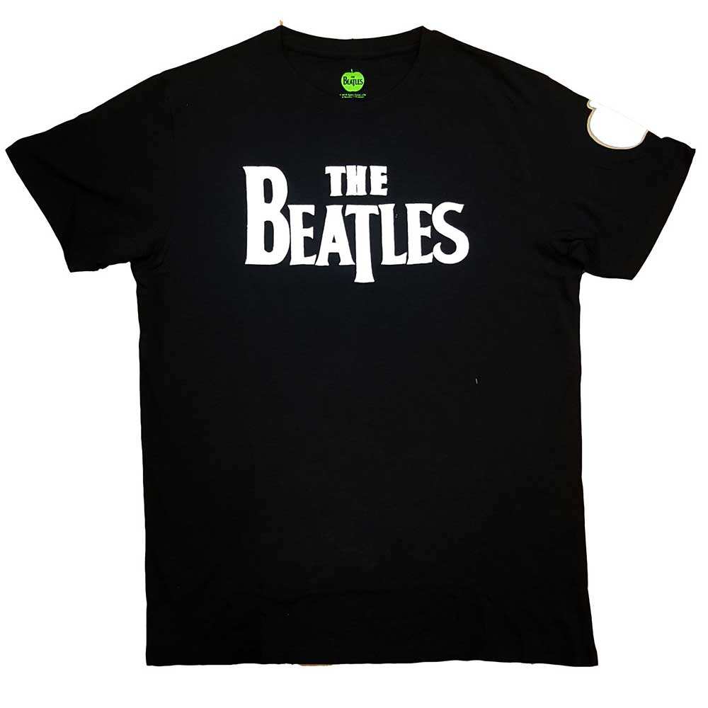 The Beatles - Drop T Logo | T-Shirt Black