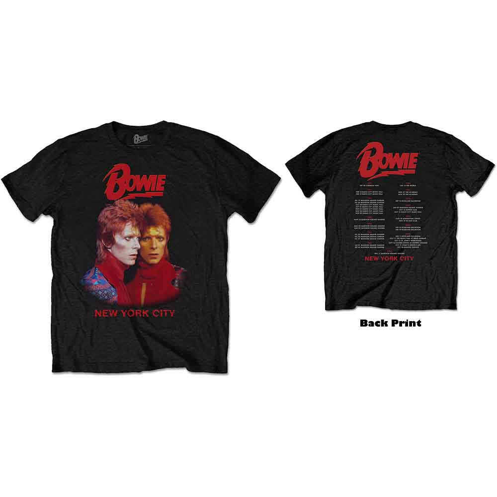 David Bowie - New York City | T-Shirt Black