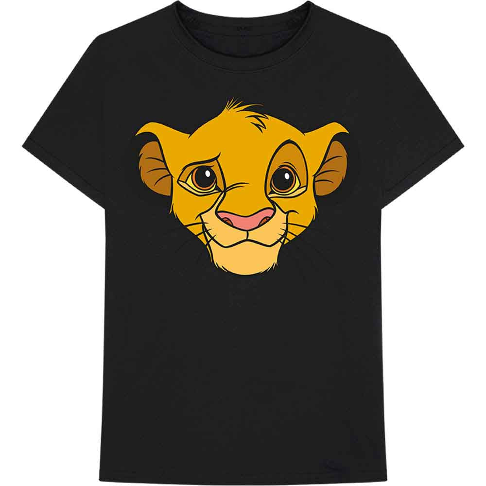 Disney - Lion King - Simba Face | T-Shirt Black