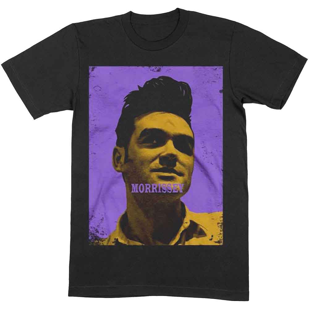 Morrissey - Purple & Yellow | T-Shirt Black