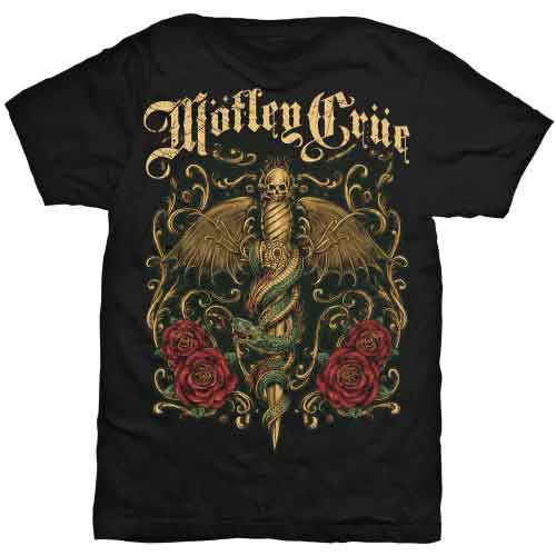 Motley Crue - Exquisite Dagger | T-Shirt Black