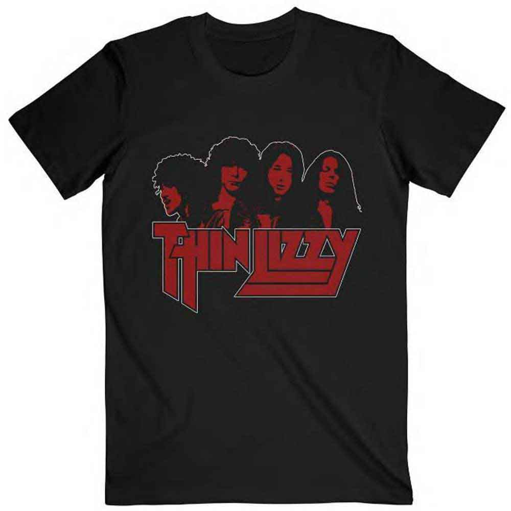 Thin Lizzy - Band Photo Logo | T-Shirt Black