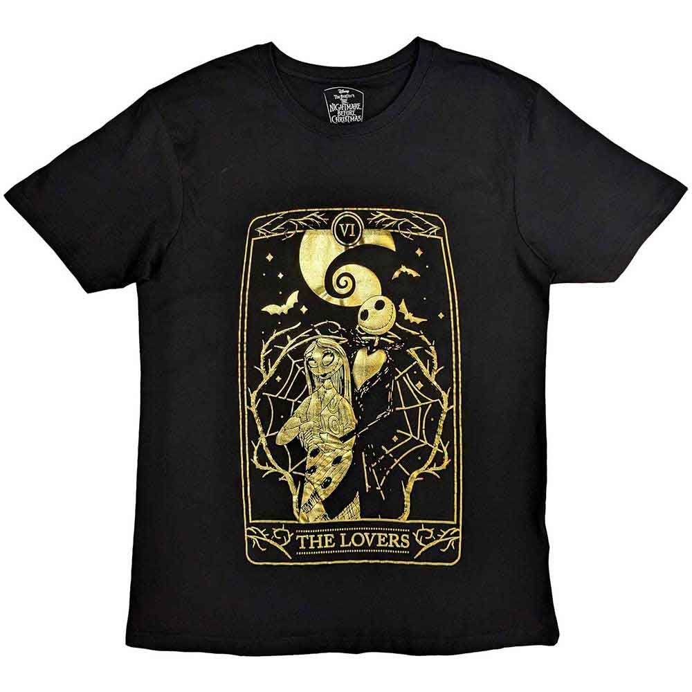 Disney - The Nightmare Before Christmas Jack & Sally Lovers | T-Shirt Black