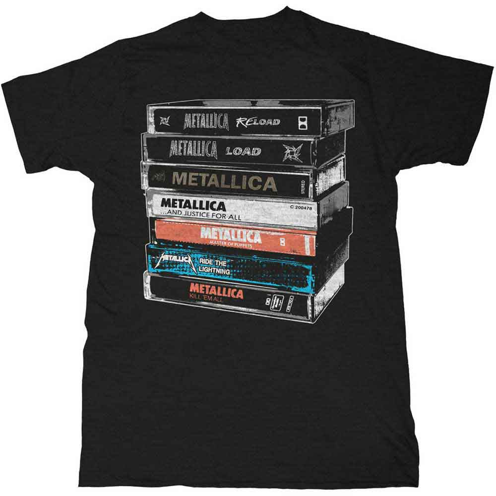 Metallica - Cassette | T-Shirt Black