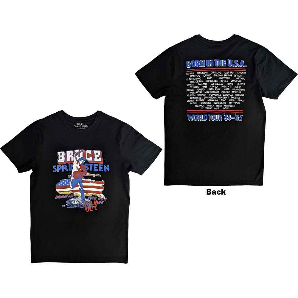 Bruce Springsteen - Born In The USA '85 | T-Shirt Black
