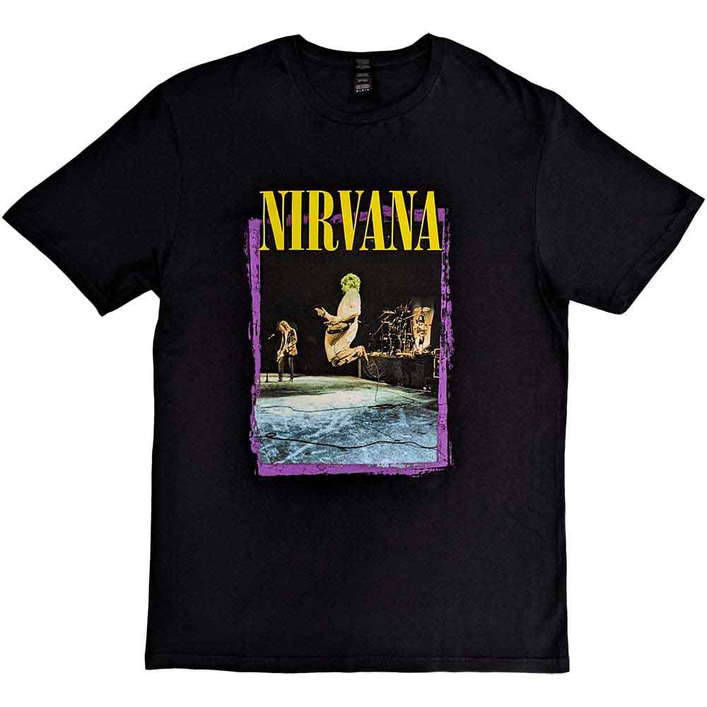 Nirvana - Stage Jump | T-Shirt Black