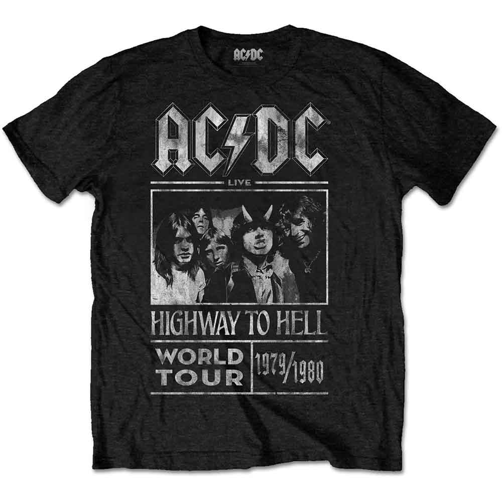 AC/DC - Highway to Hell World Tour 1979/1980 | T-Shirt Black