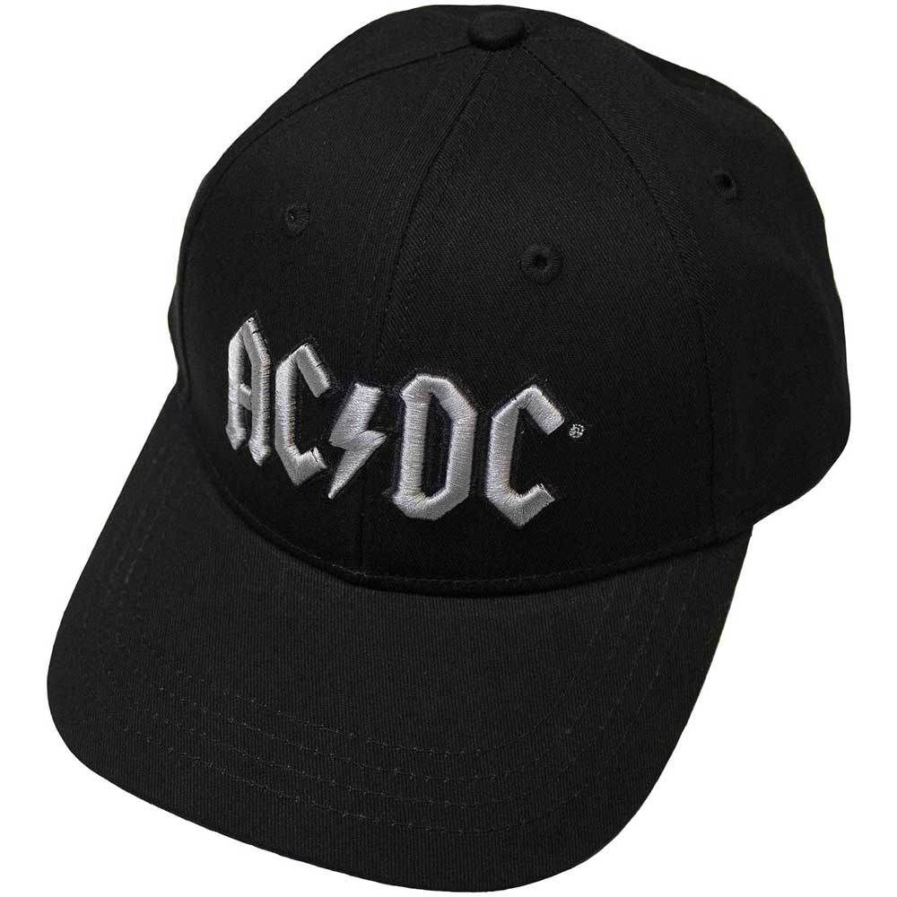 AC/DC - Silver Logo | Black