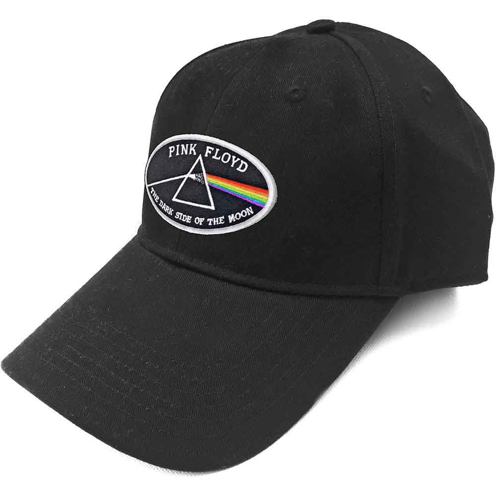 Pink Floyd - The Dark Side of the Moon White Border | Hat Black