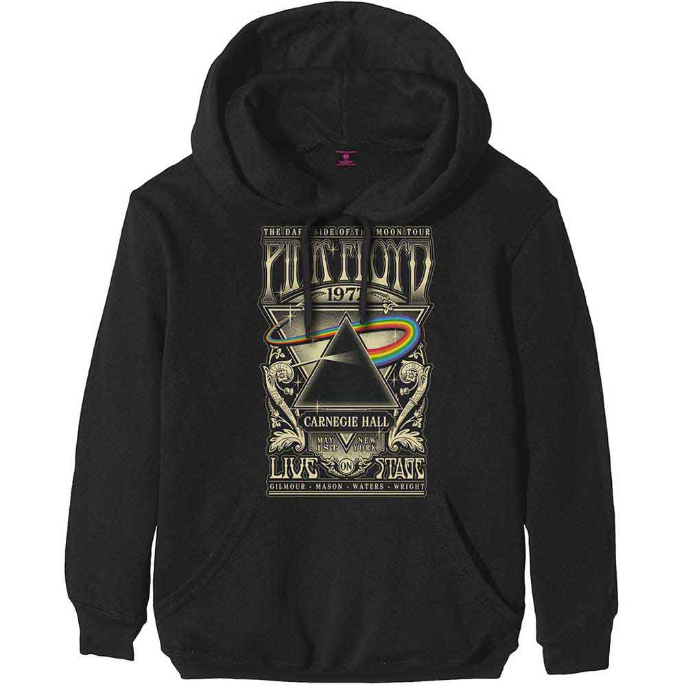 Pink Floyd - Carnegie Hall Poster | Sweatshirt Black