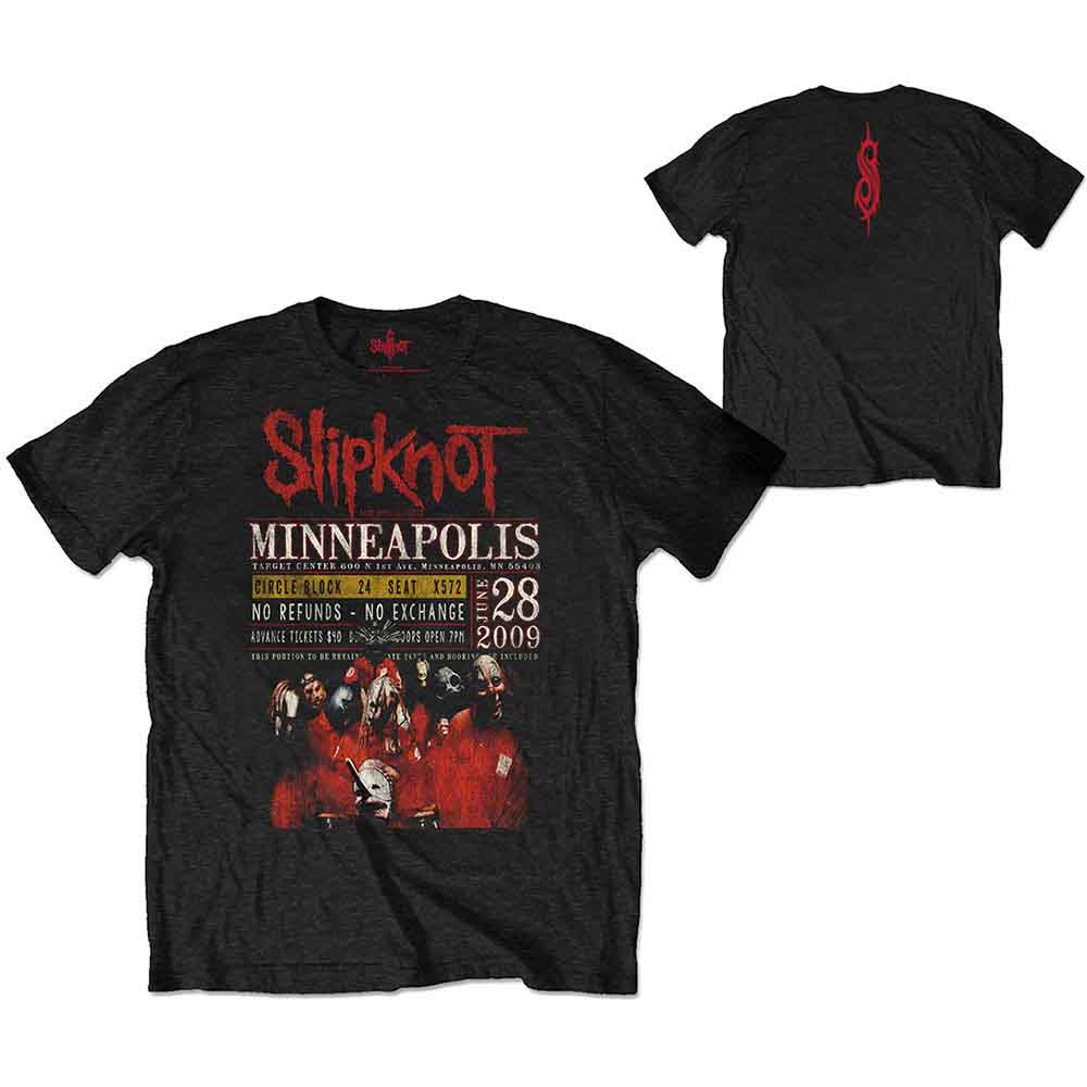 Slipknot - Minneapolis '09 | T-Shirt Black