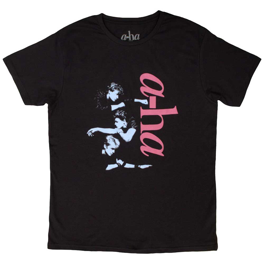 A-ha - Vertical Logo | Black
