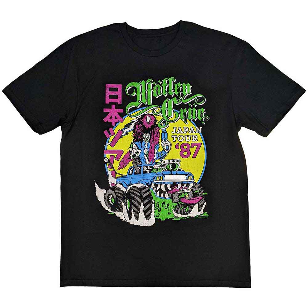 Motley Crue - Girls Girls Girls Japanese Tour '87 | T-Shirt Black