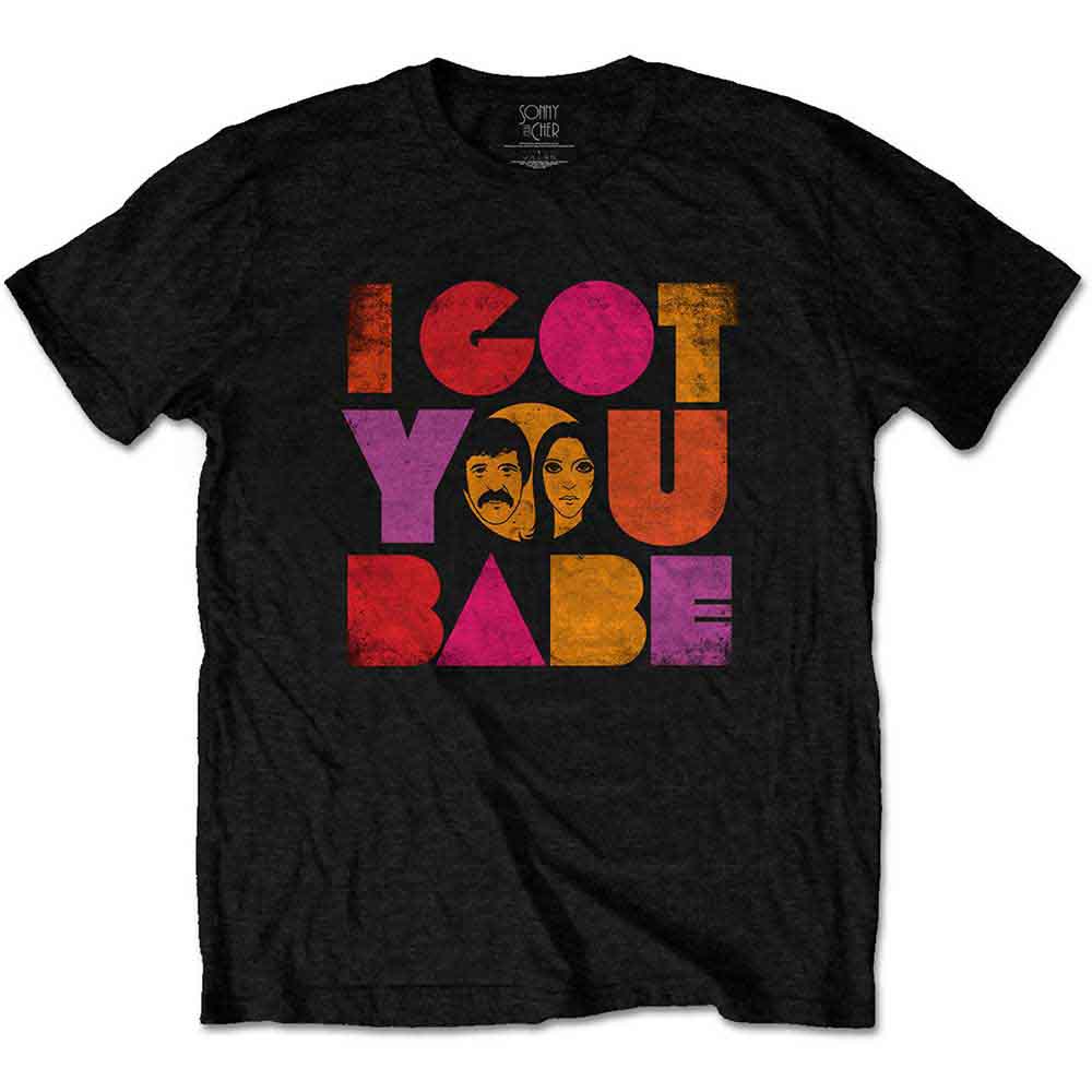 Sonny & Cher - I Got You Babe | T-Shirt Black