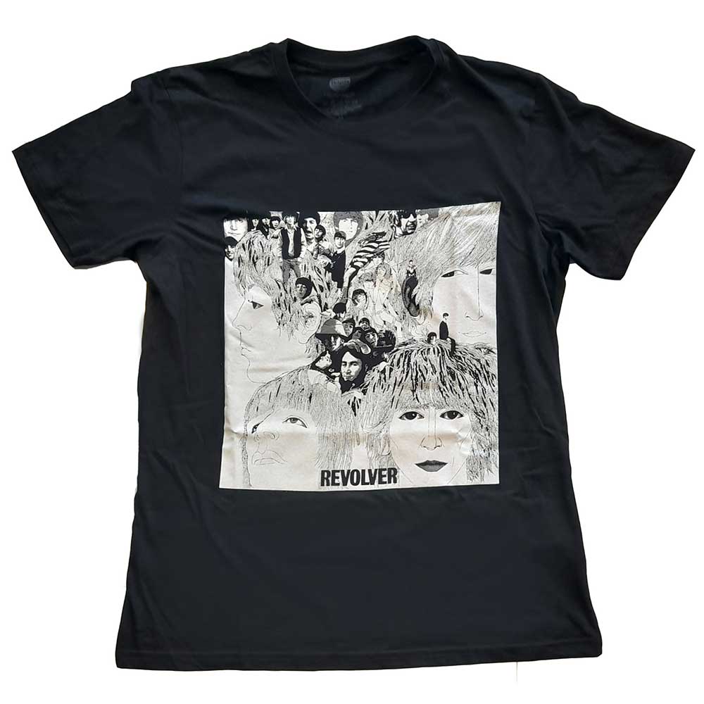 The Beatles - Revolver Album Cover | T-Shirt Black