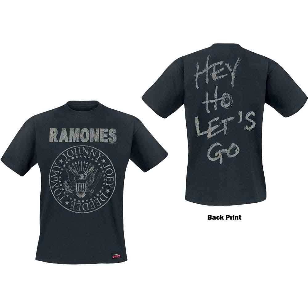 Ramones - Seal Hey Ho | T-Shirt Black
