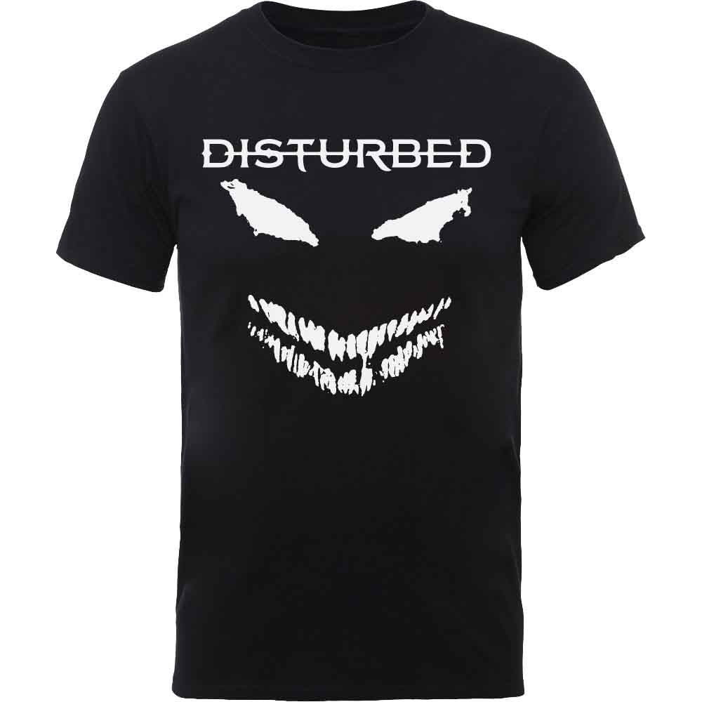 Disturbed - Scary Face Candle | T-Shirt Black